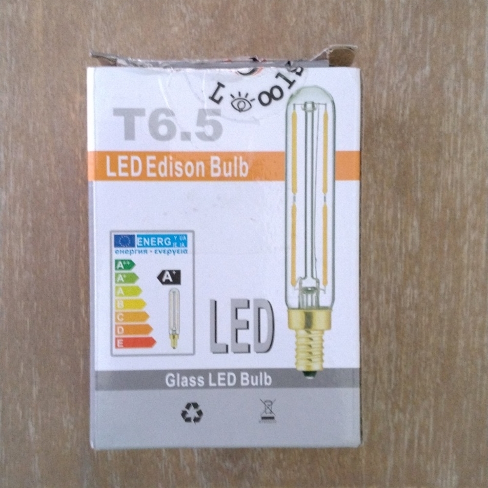 T6.5 Edison Bulbs x6